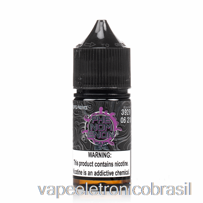 Vape Fenômeno Eletrônico Sal - Nomenon E-líquidos - 30ml 48mg